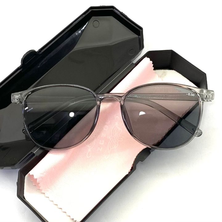 Kacamata Frame Oval Minus -0.50 S/D -4.00