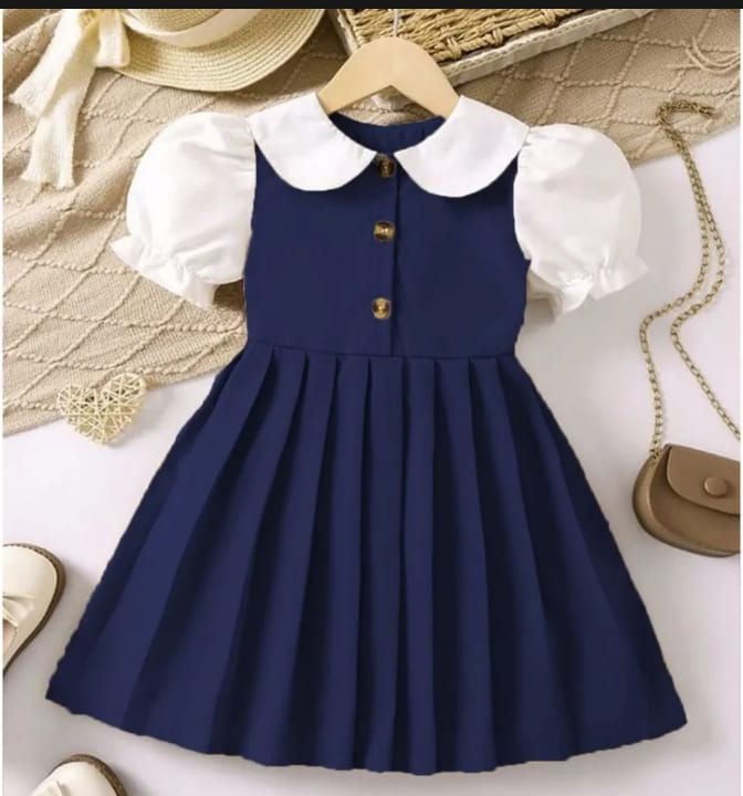 Pakai Anak Perempuan Dress Kekinian Usia 3-11 Tahun