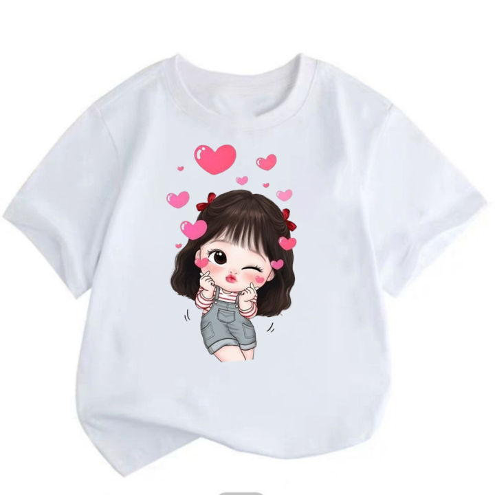 Pakaian Atasan Anak Perempuan Motif CULO Usia 4 - 10 Tahun