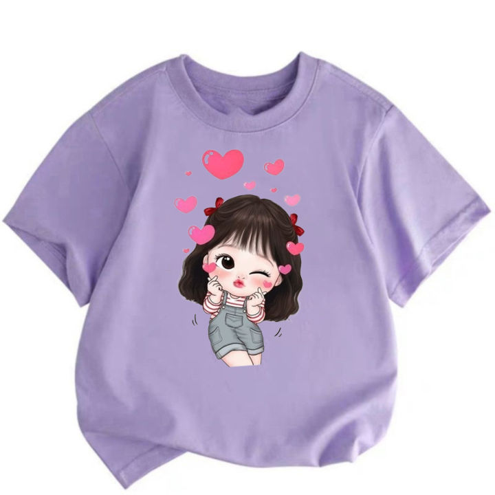 Pakaian Atasan Anak Perempuan Motif CULO Usia 4 - 10 Tahun