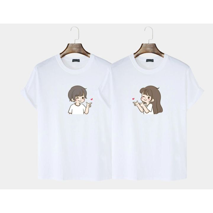 Baju Couple Love You Boy Love You Girl Aesthetic Terbaru